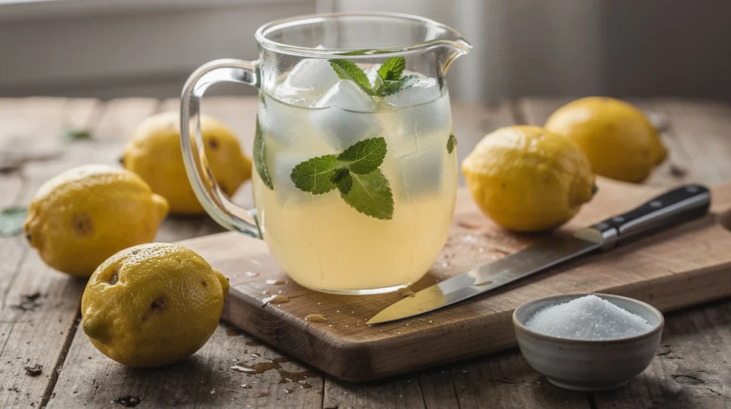Préparer une Citronnade Maison : Recette Facile et Rafraîchissante Citronnade maison